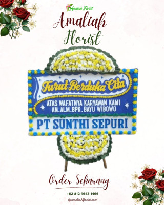 Papan Bunga Duka di Airnona