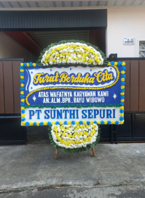 Papan Bunga Duka di Airnona